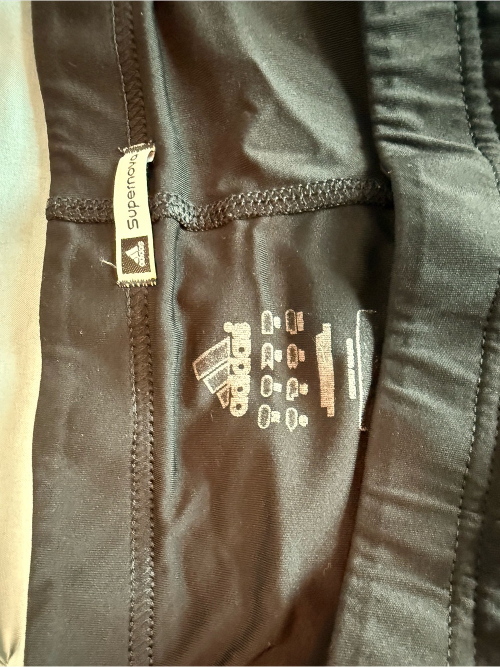 adidas Black Supernova Performance Skort